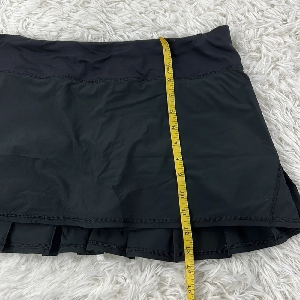 Lululemon Run: Pace Setter Skirt Black - Picture 2 of 9